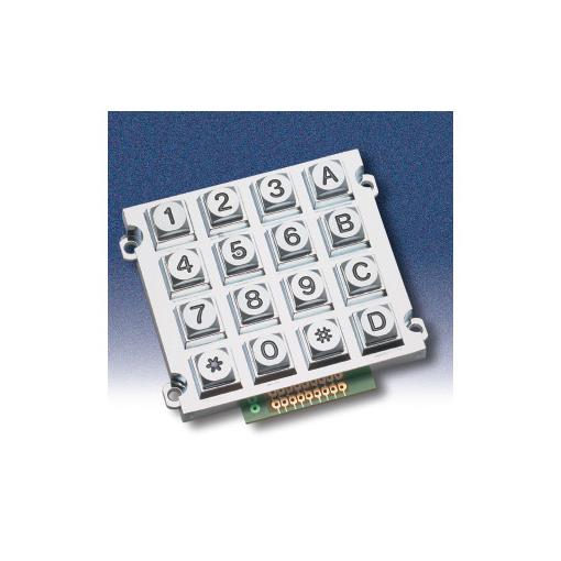 4x4 Waterproof Metal Keypad