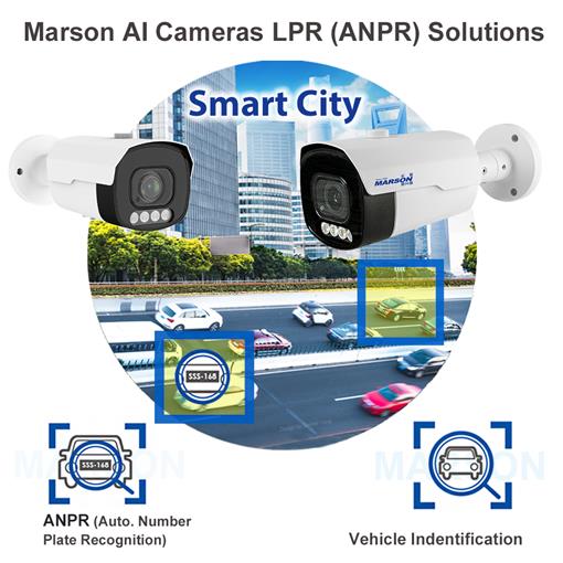 AI Smart Dual Light Bullet Camera – MA5111N for LPR