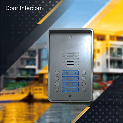 4G GSM VoLTE門口對講系統 (8用戶)