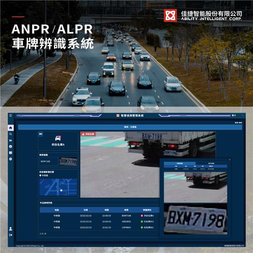 ANPR車牌辨識系統