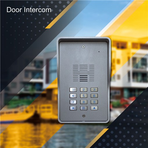 4G GSM VoLTE intercom system with keypad