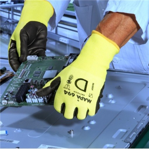 法國MAPA 防切割、抗靜電、可觸控手套系列產品