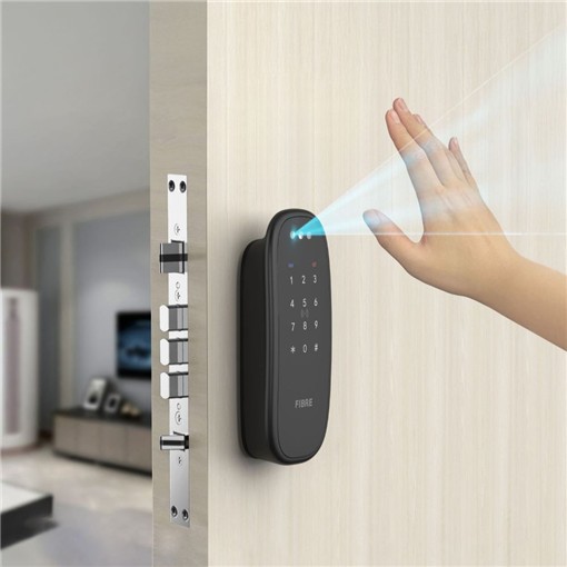 【琺博 FB95築米】7合1 掌靜脈X人臉辨識 雙用靜音電子鎖