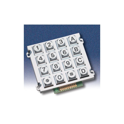 4X4 WATERPROOF METAL KEYPAD