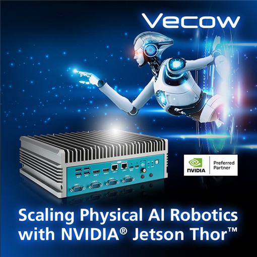 The Era of Physical AI is Here: Introducing Vecow EAC-7000 powered by NVIDIA Jetson Thor!