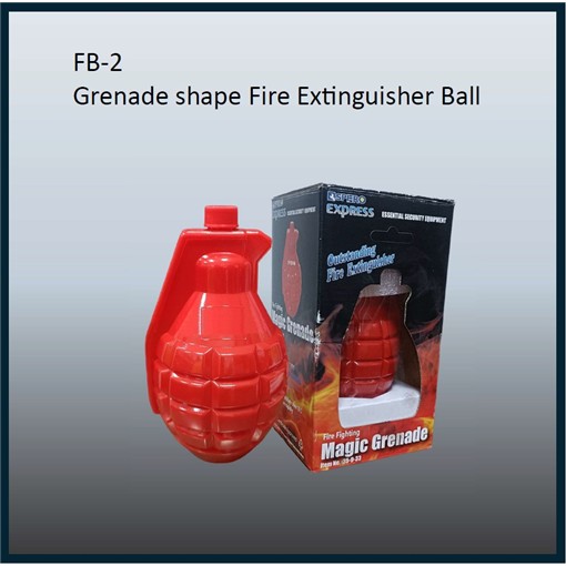 FB-2 250CC 3D Toss Grenade shape Fire Extinguisher Ball
