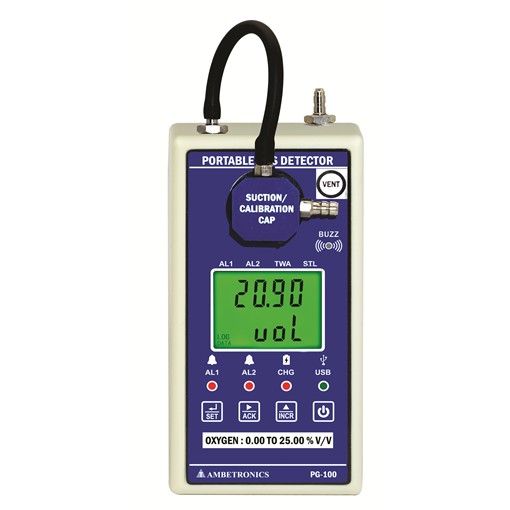 攜帶式氣體偵測儀PG-100-S
